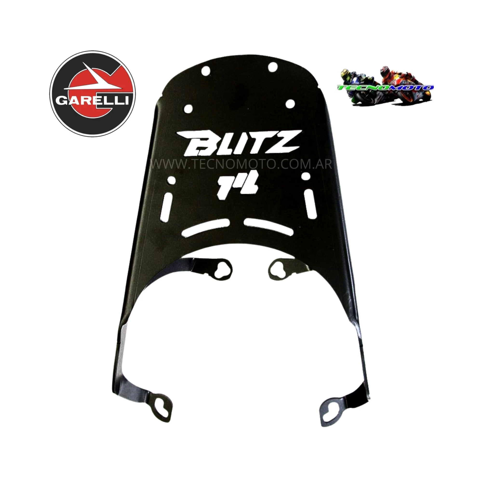 PORTA EQUIPAJE MOTOMEL 110 BLITZ -CHAPA -46797
