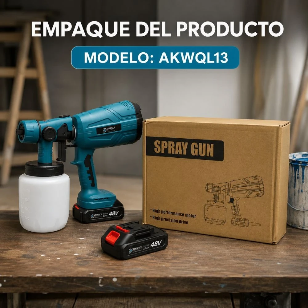 🎨🖌️PISTOLA SPRAY DE PINTURA