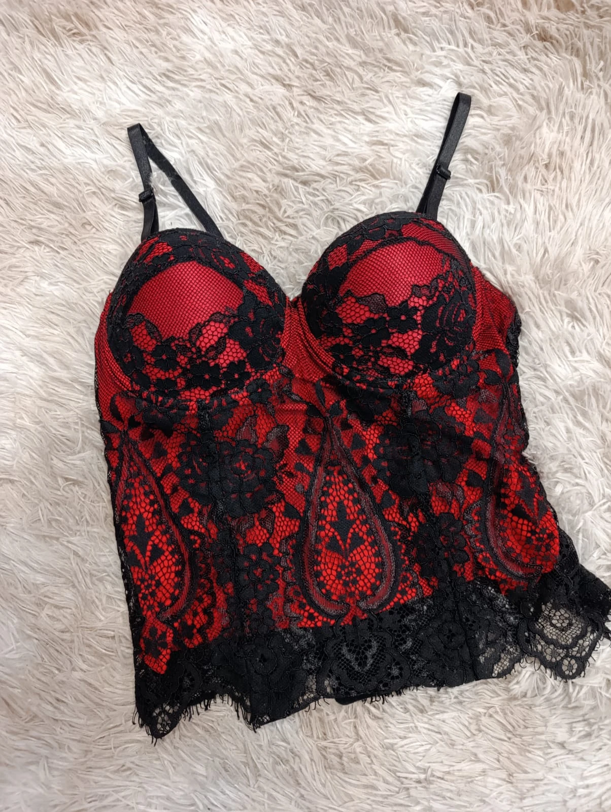 corset con encaje
