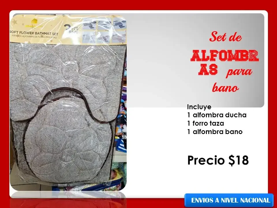 Alfombras para baño 