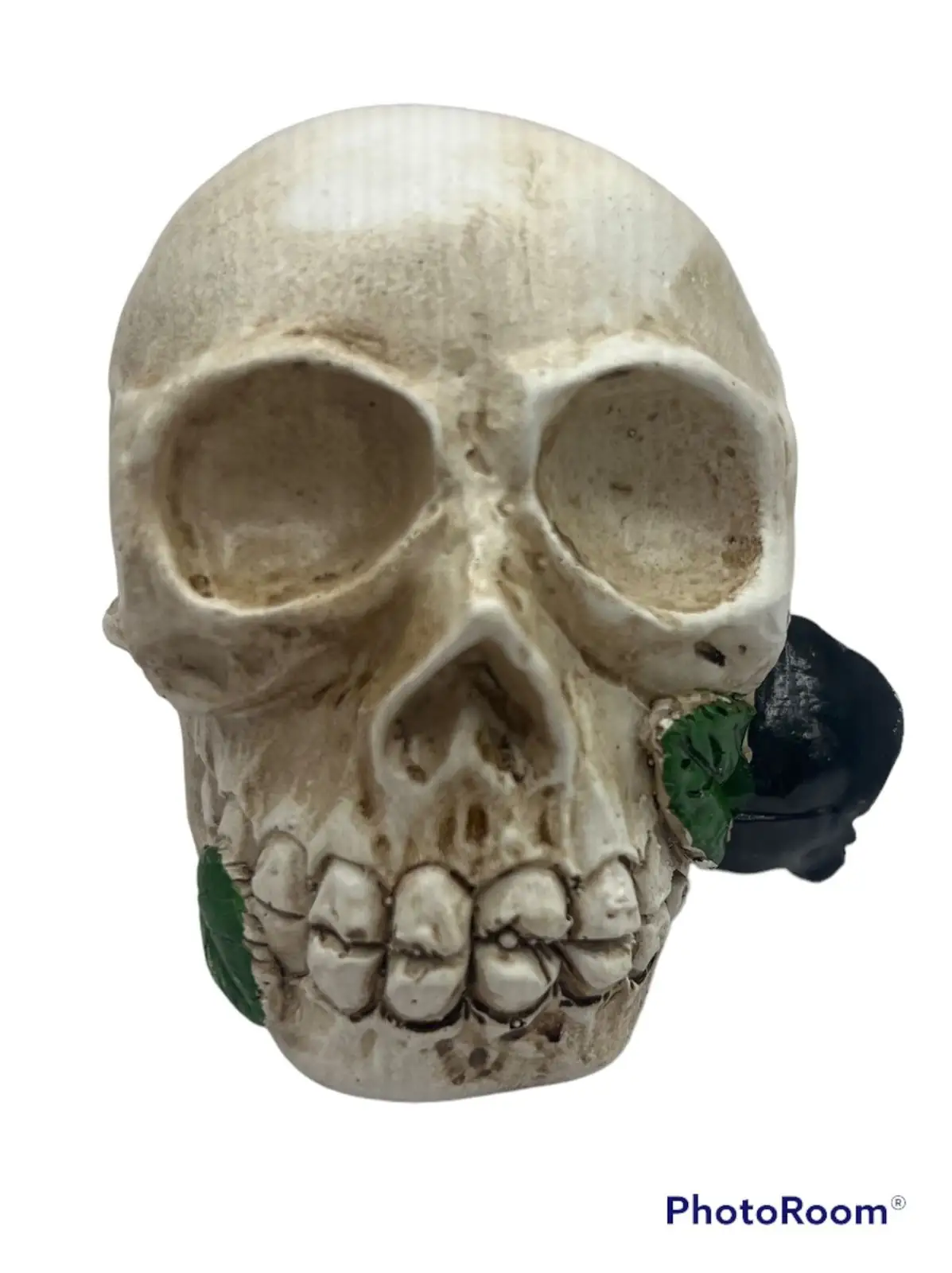 Calavera de Halloween, adorno 💀  4
