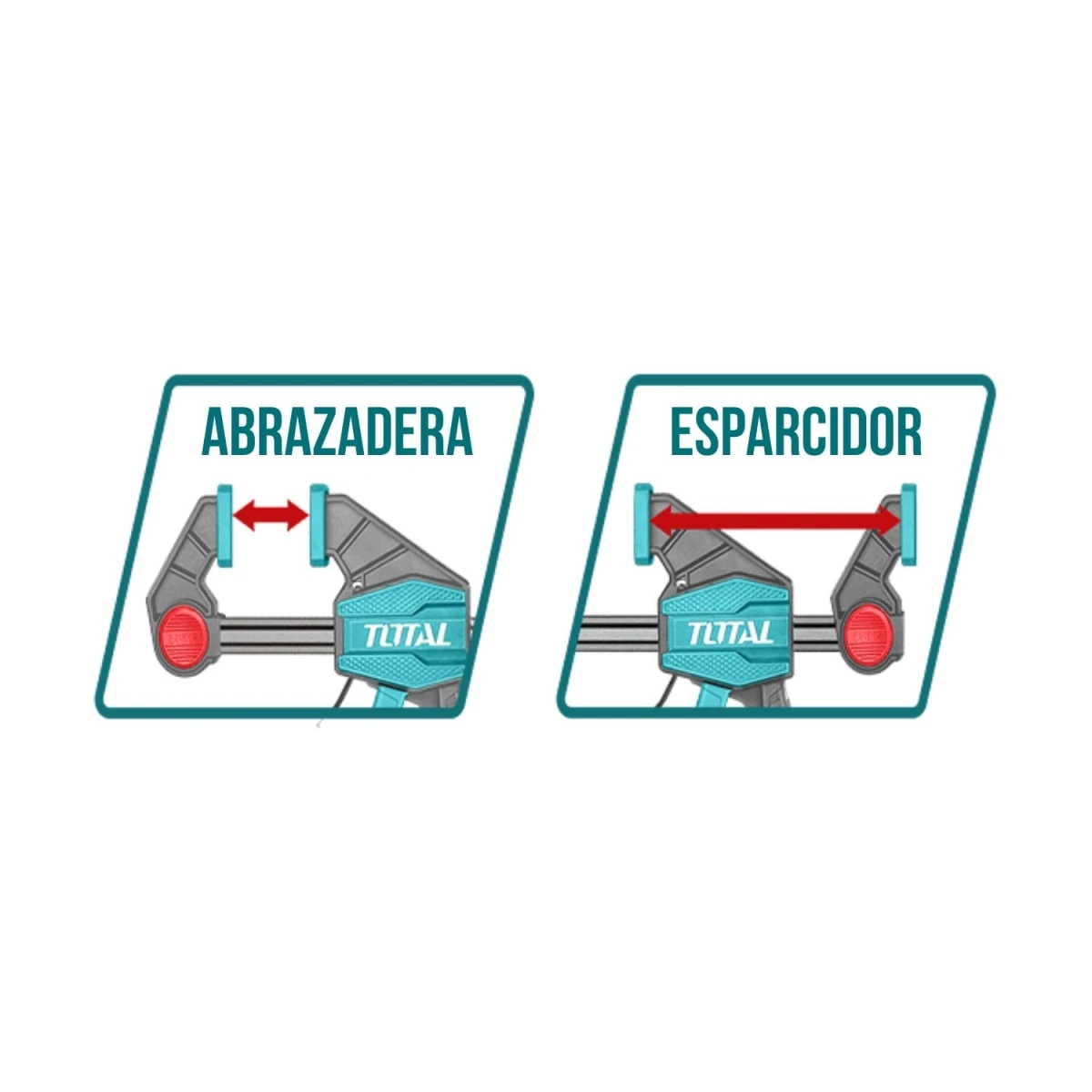 Prensa rápida sargento 6" total 2