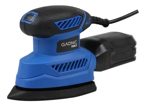 Lijadora GADNIC Eléctrica 5 Hojas 130w 1300Rpm Azul