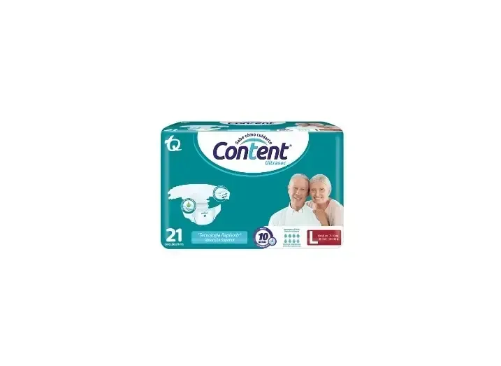 PAÑAL CONTENT L X 21