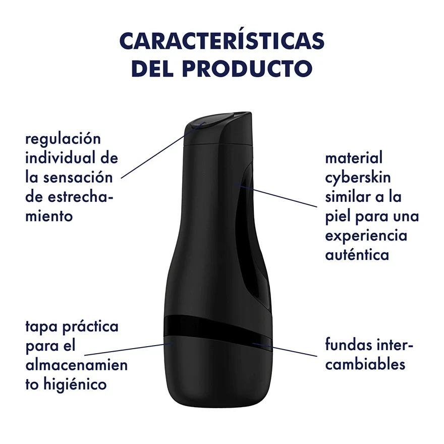 Masturbador Satisfyer Men Classic Black 2
