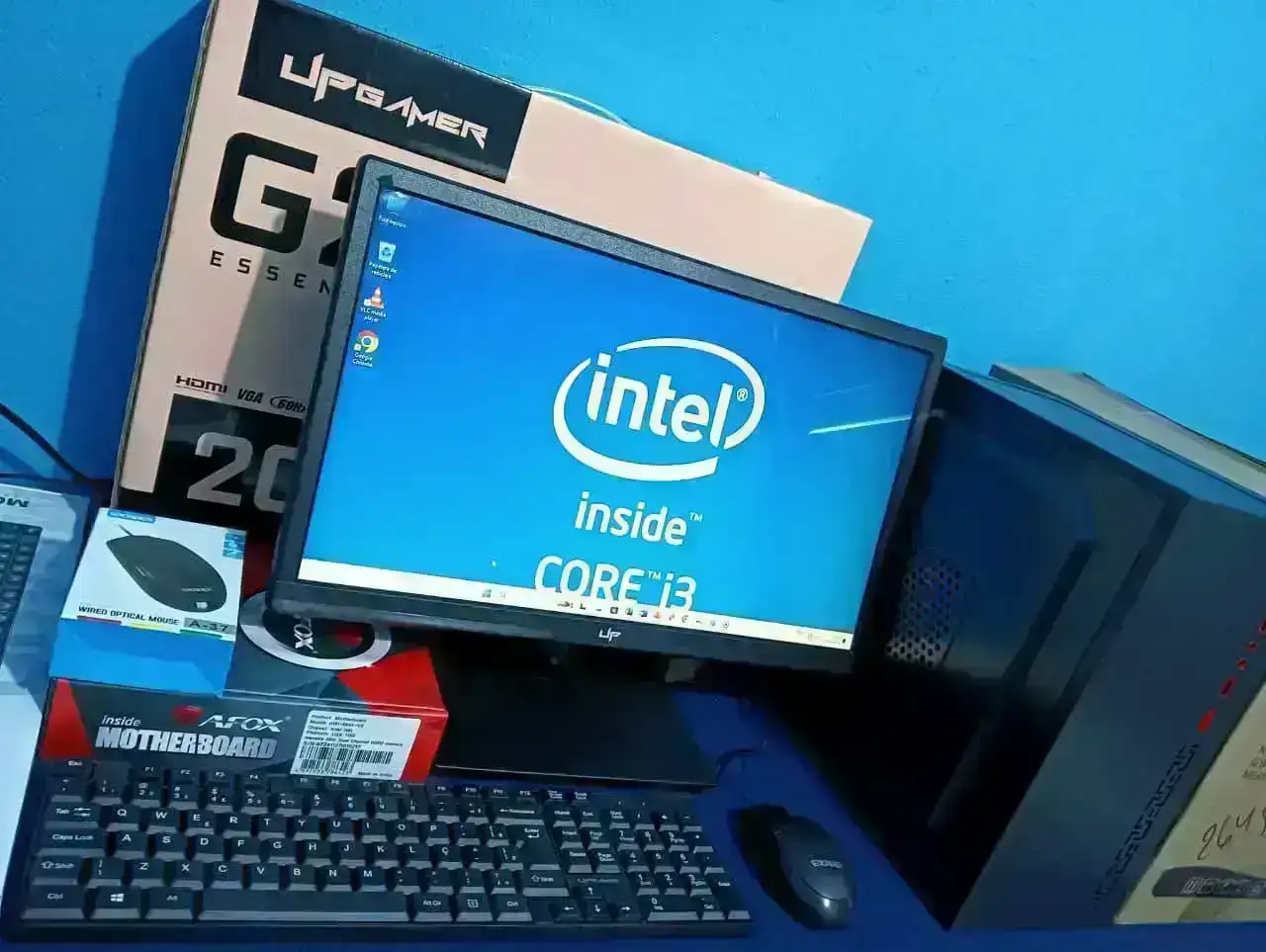 Pc Nueva Core i3. Combo Completo.