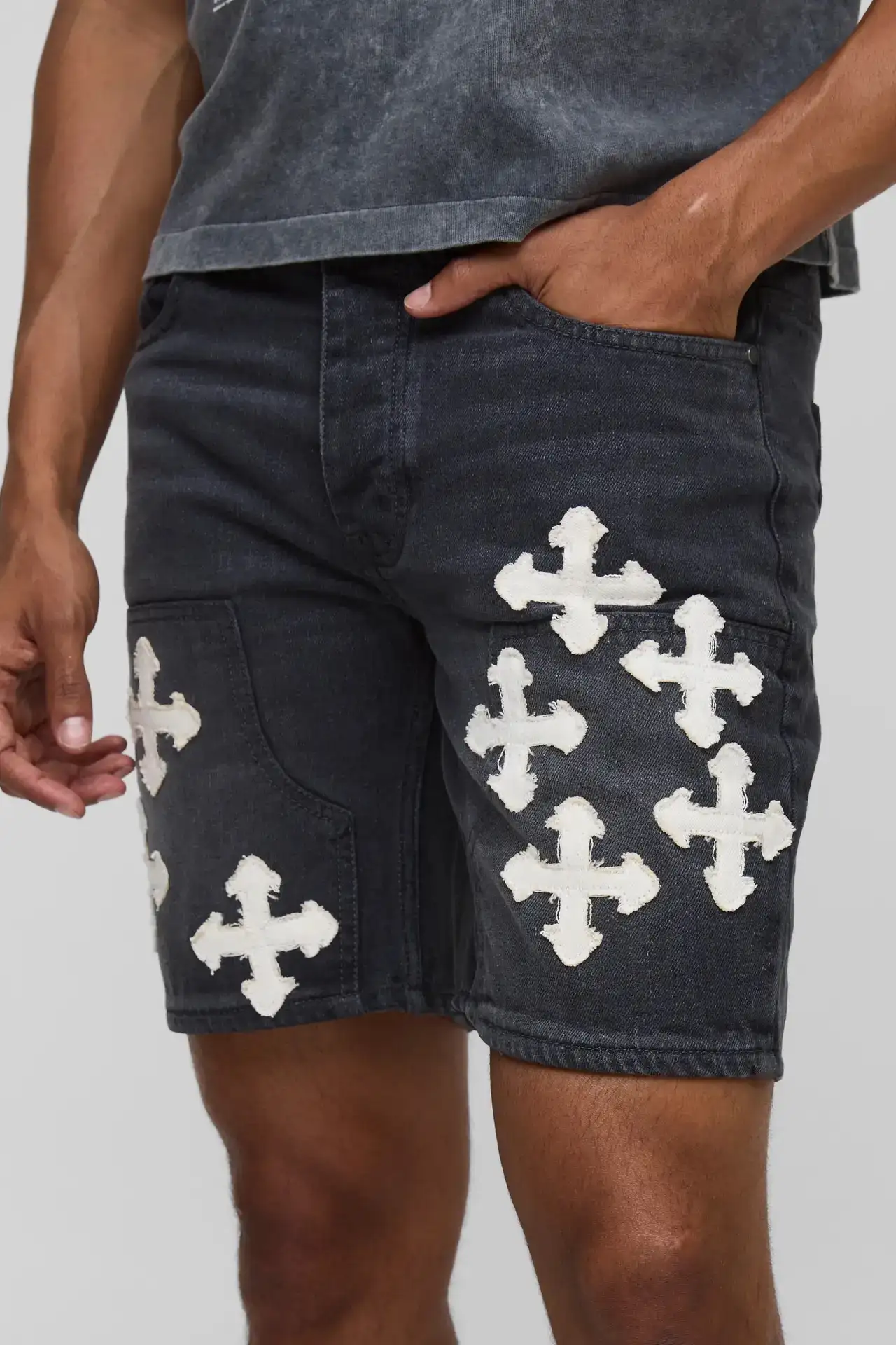  Carpenter Denim Shorts- Size 34/36