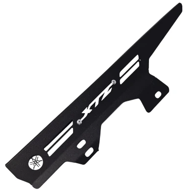 AC XTZ 125 / AC XTZ 250 / P. de cadena acero negro logo 3d cromado ML