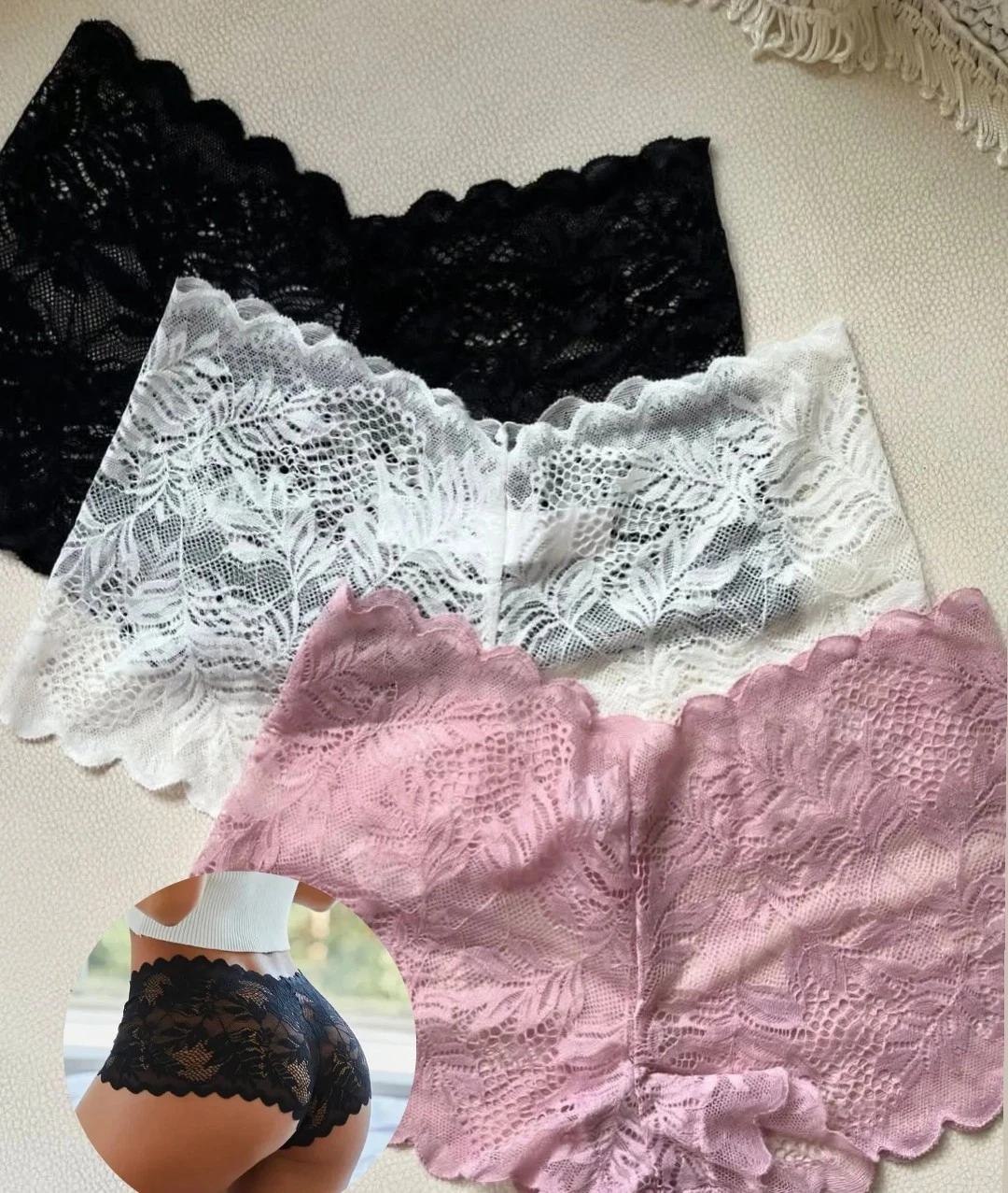 Cachetero talla S (3 piezas) 