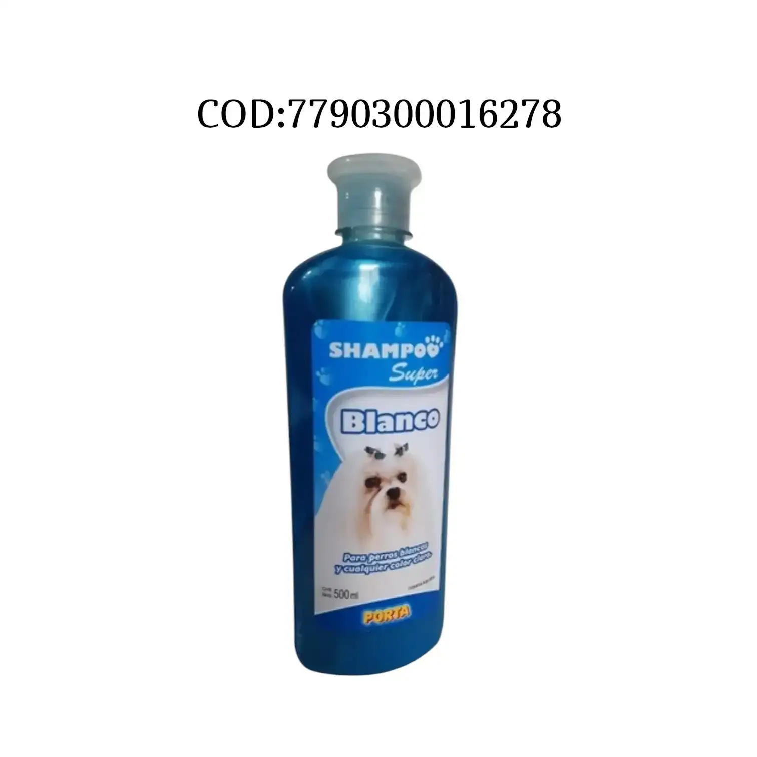 Shampoo Porta Blanco