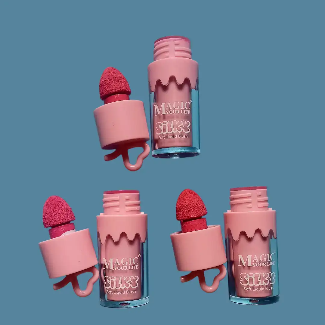 3 Blush Líquidos Silky Magic your Life RT