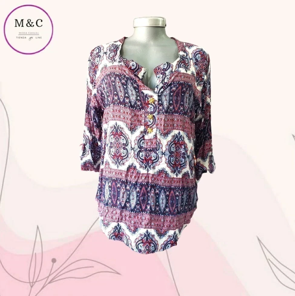 Blusa estampada 