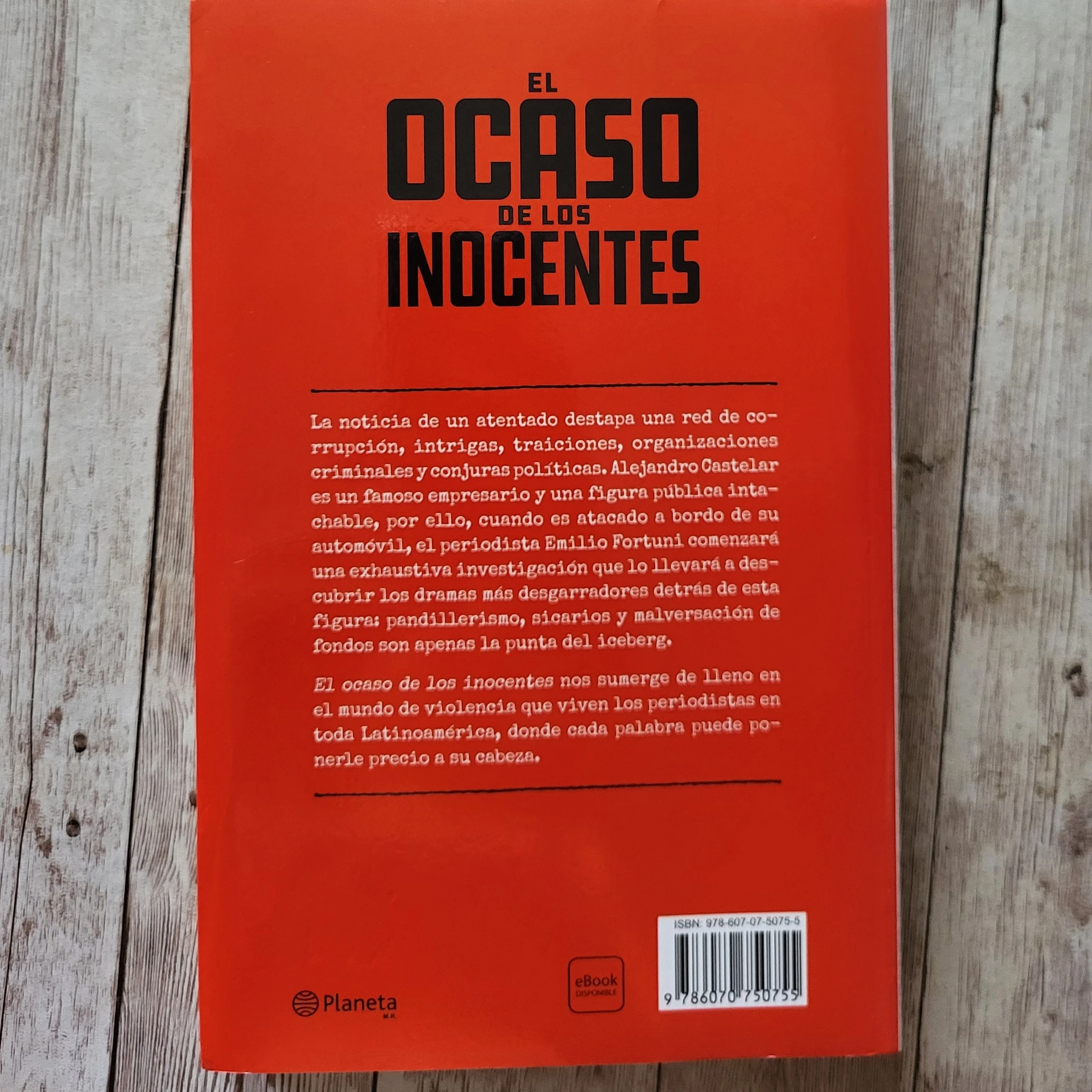 El ocaso de los inocentes / Juan David Morgan / Policial /Suspenso 2