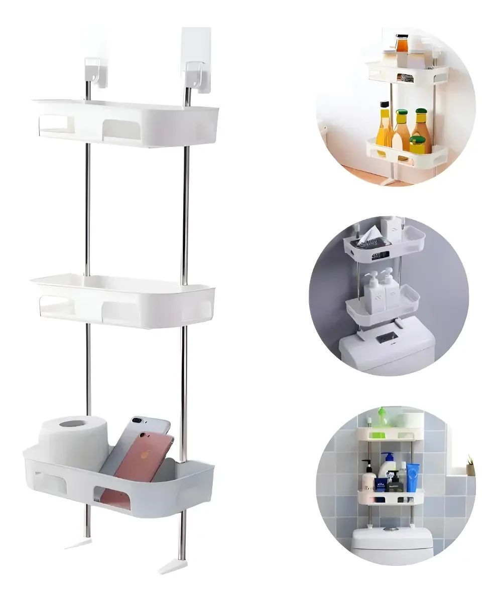Estante Organizador Baño 3 Repisas Cocina
