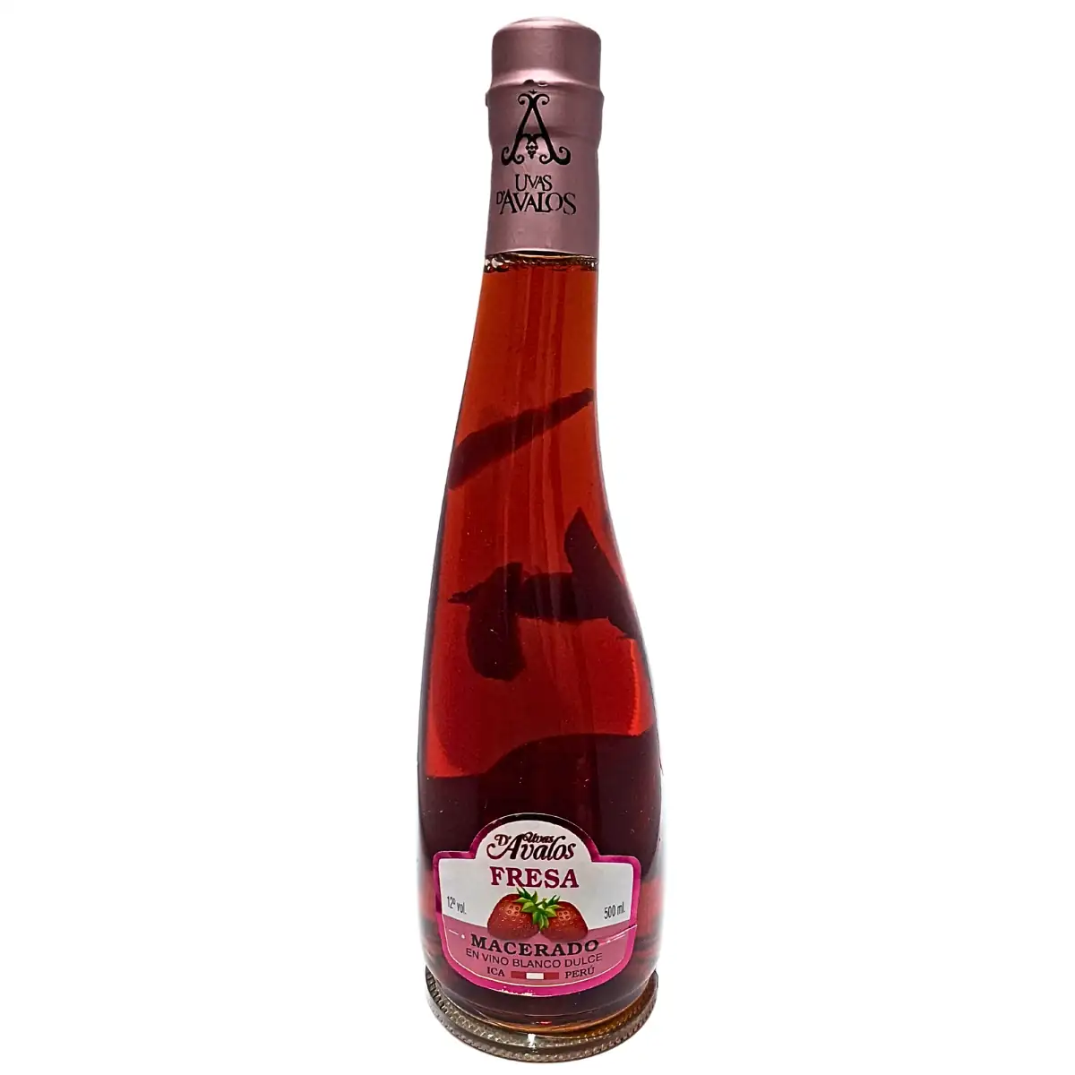 MACERADO EN VINO D AVALOS FRESA 500 ML