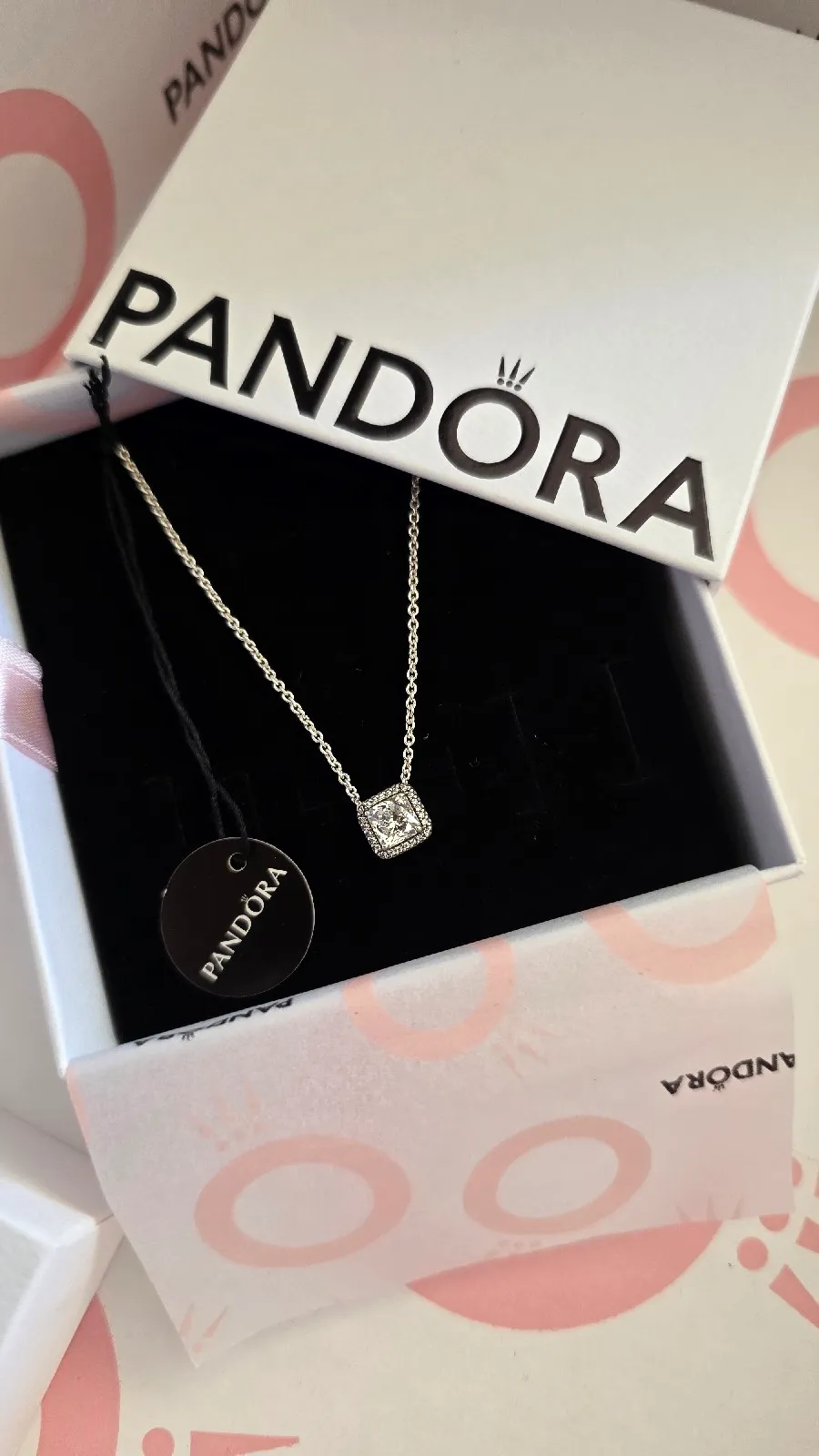 Pandora timeless elegance silver necklace  2