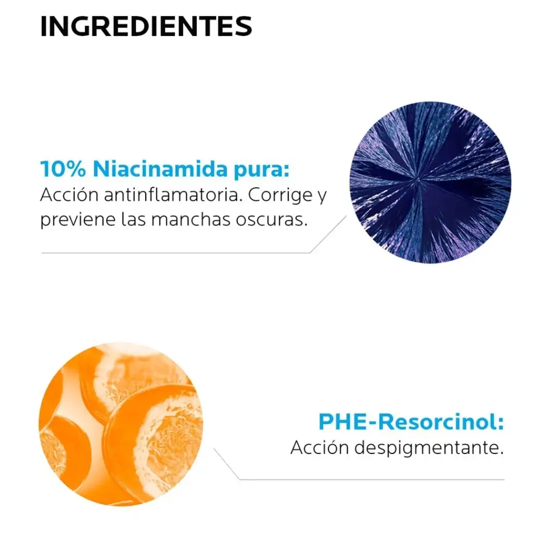 Serum antimanchas Pure Niacinamide 10 facial La Roche Posay todo tipo de piel 30 ml 4