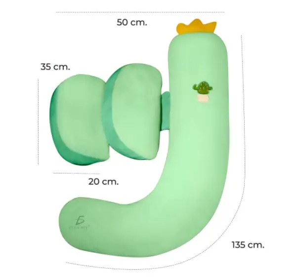 Almohada Para Embarazo Multifuncional 3 En 1  4