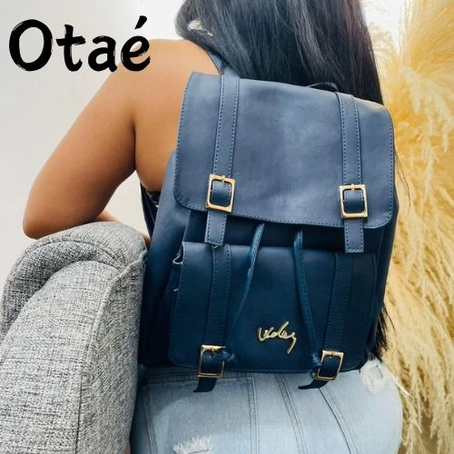 Bolso Morral Dama Cuero Vlz Sahara 4