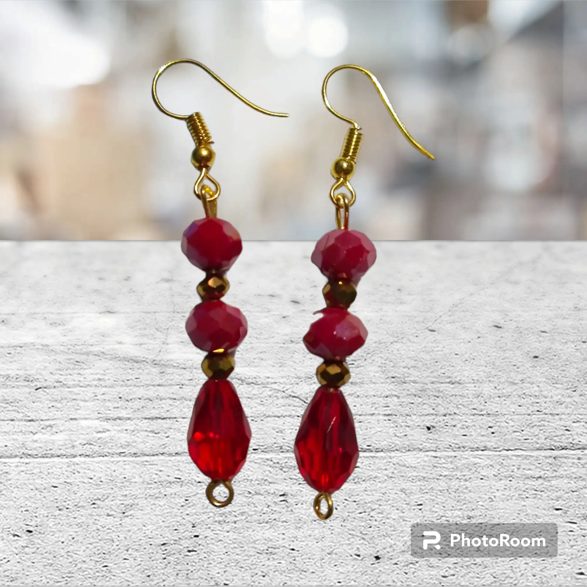 Aretes de acero inoxidable con transparencia  2