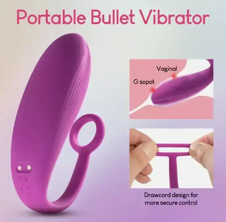 Vibrador forma de ballena 