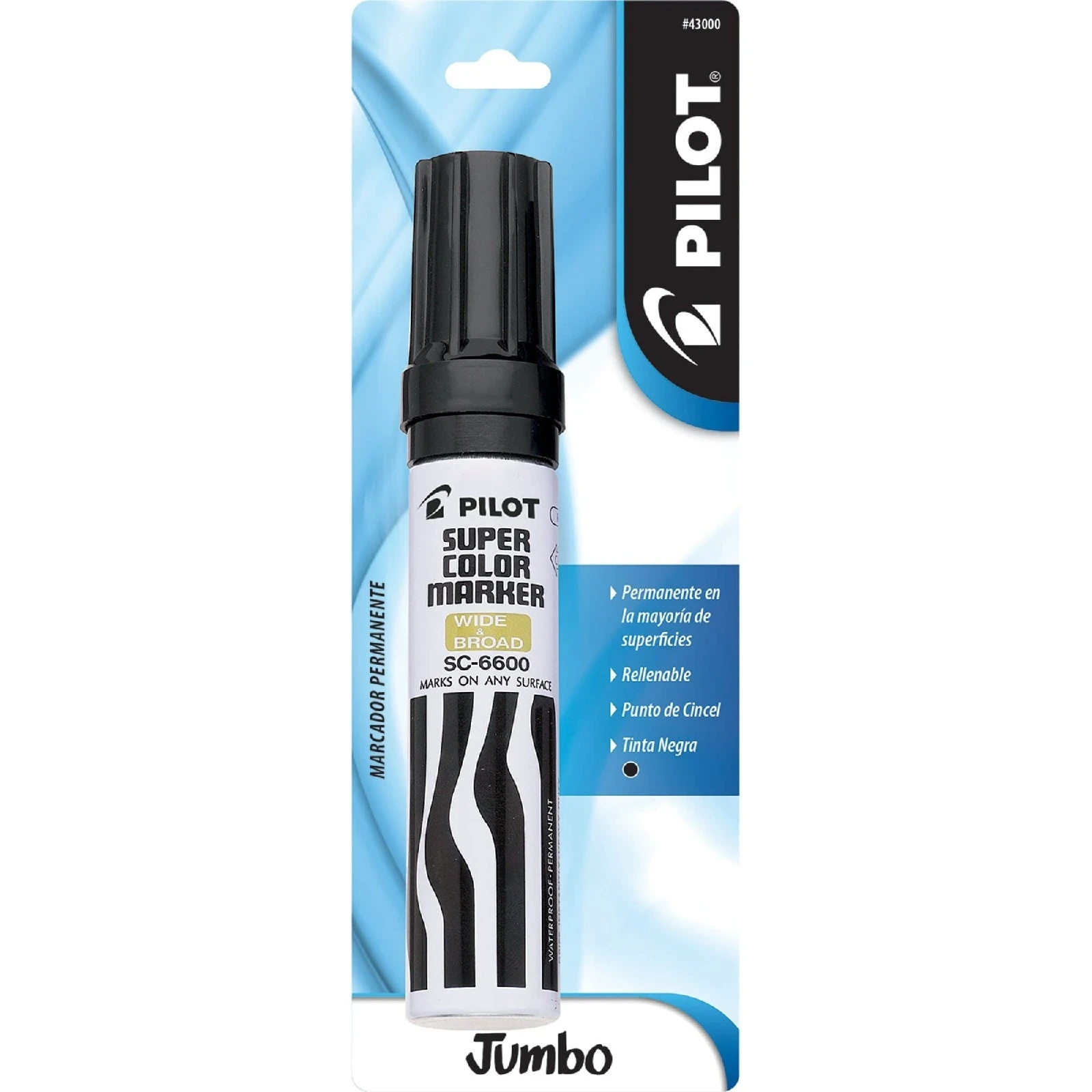marcador pilot jumbo negro 2