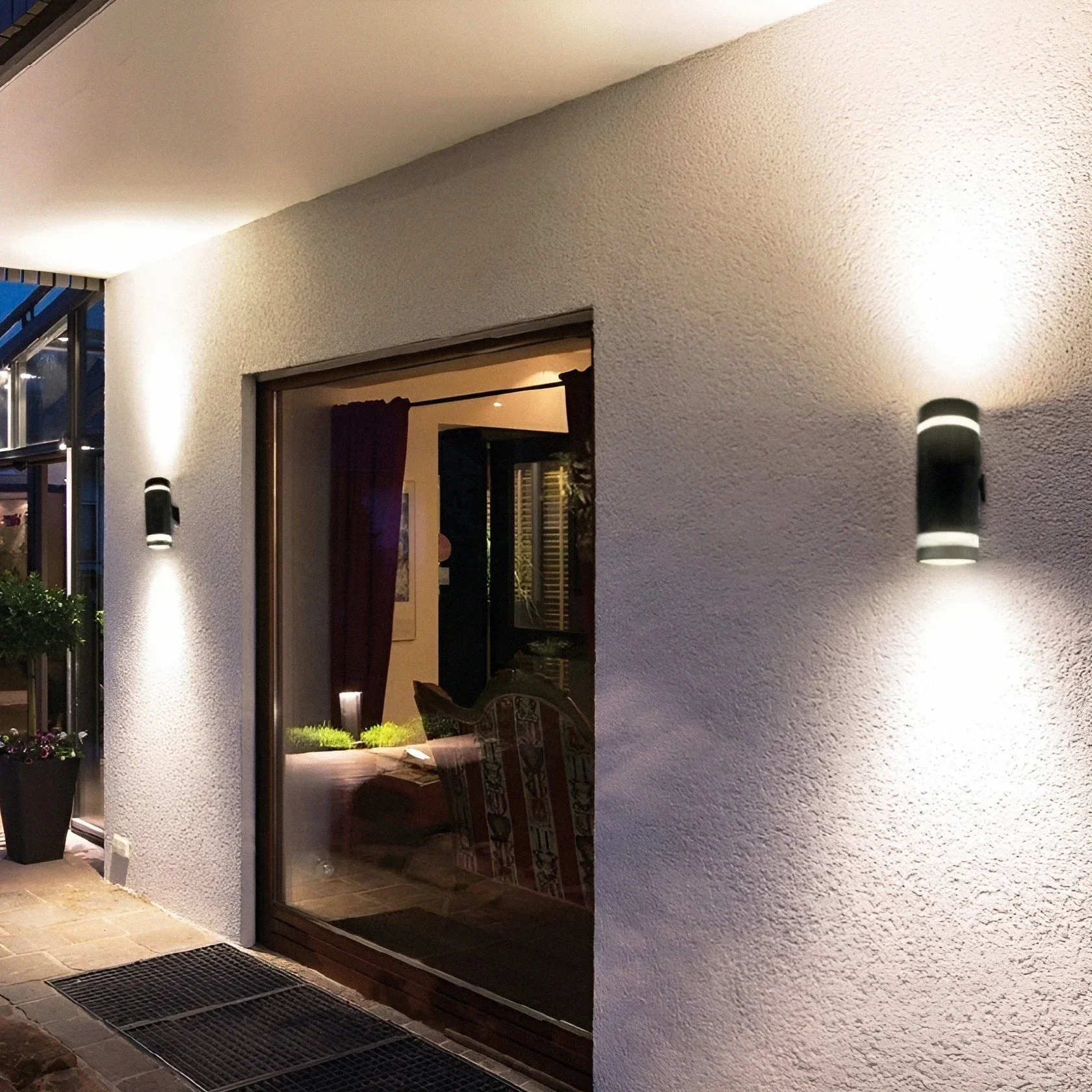 APLIQUE LED ANTAR DOUBLE RD 18W LUZ CALIDA 3000K 2