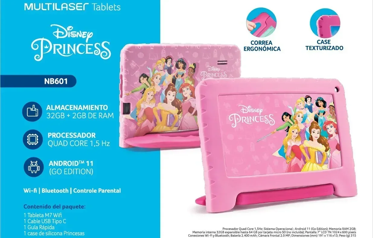 TABLET MULTILASER NB601