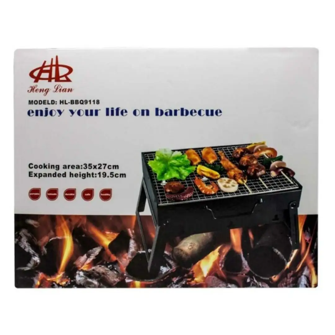 Asador de carne portátil  4