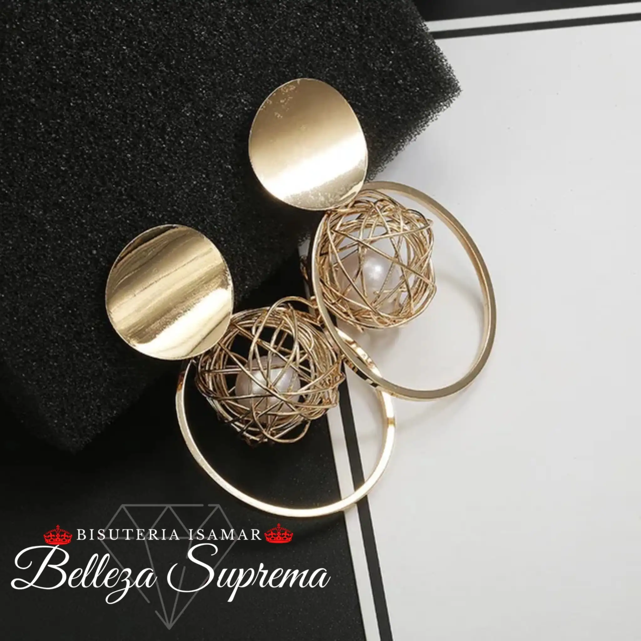 ARETES COLGANTES NIDO 2