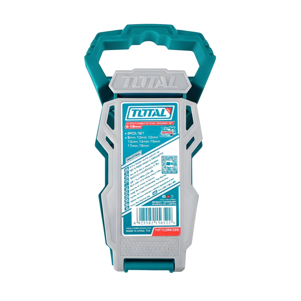 THT102RK586 Set de llaves combinadas con ratchet flexible 8pcs total 5