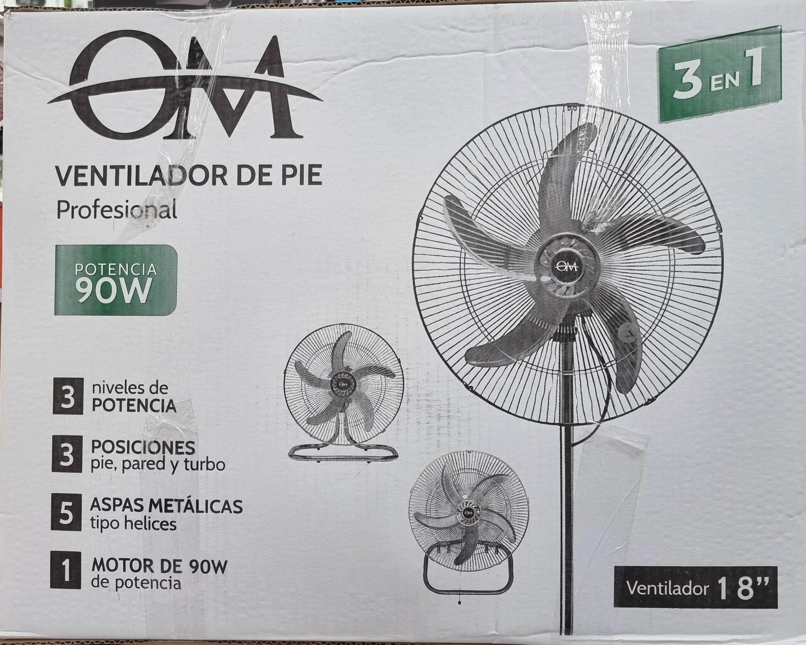 Ventilador 3 en 1