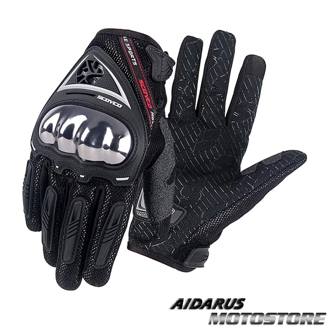 GUANTES SCOYCO MC44 NEGRO