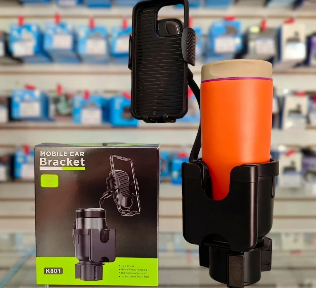 Holder de carro con porta vaso