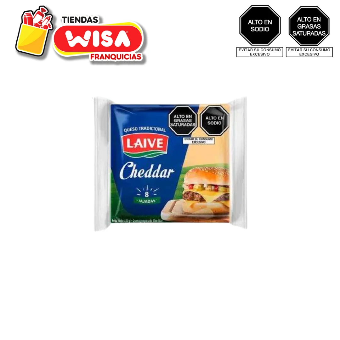 Queso Cheddar Laive 170 G
