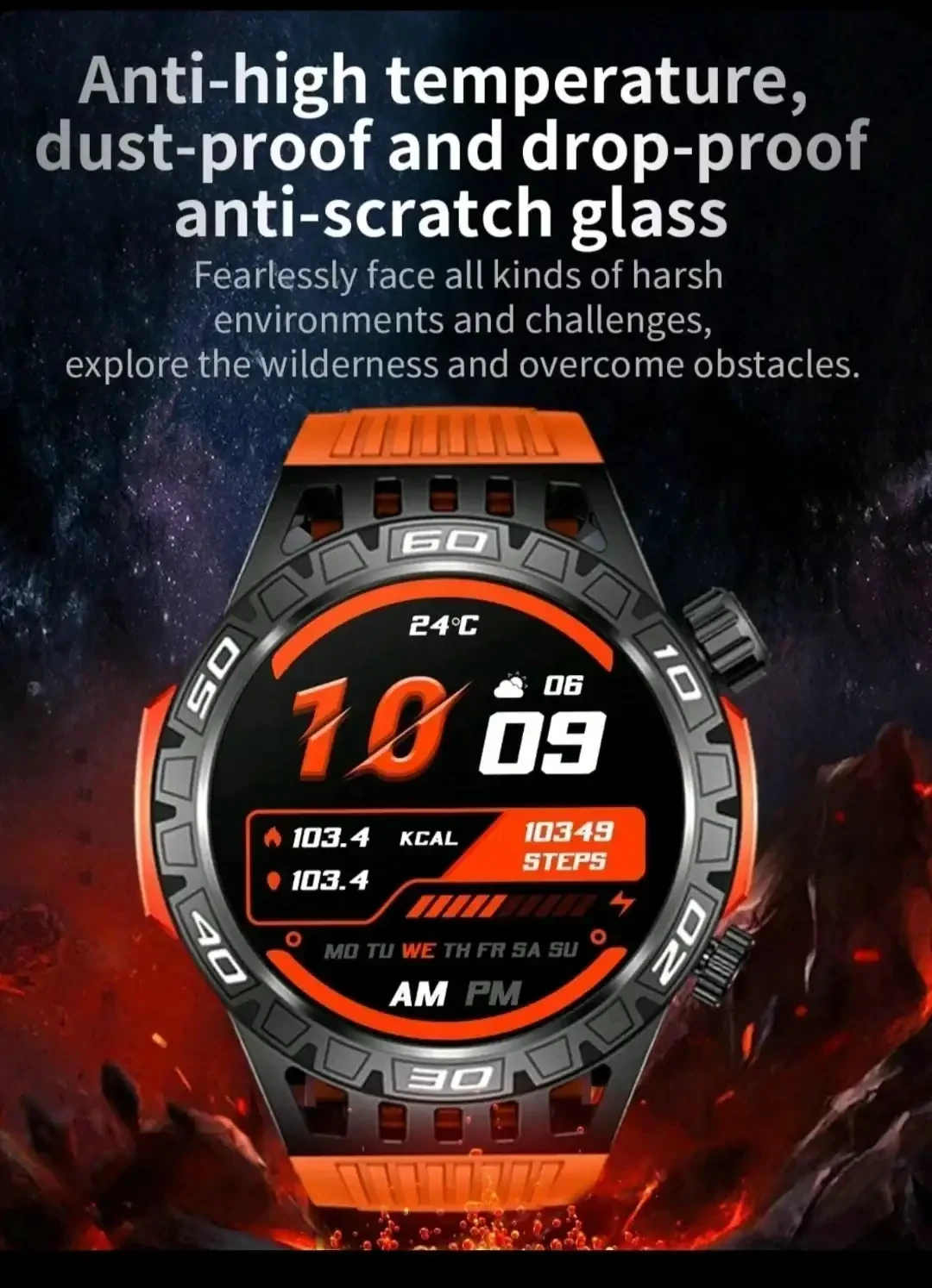 Reloj Smart grado Militar  2