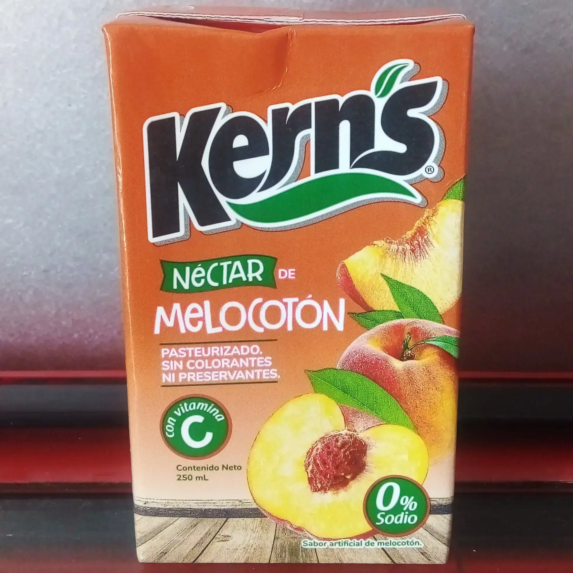 Jugo kerns sabor melocoton de 250 ml