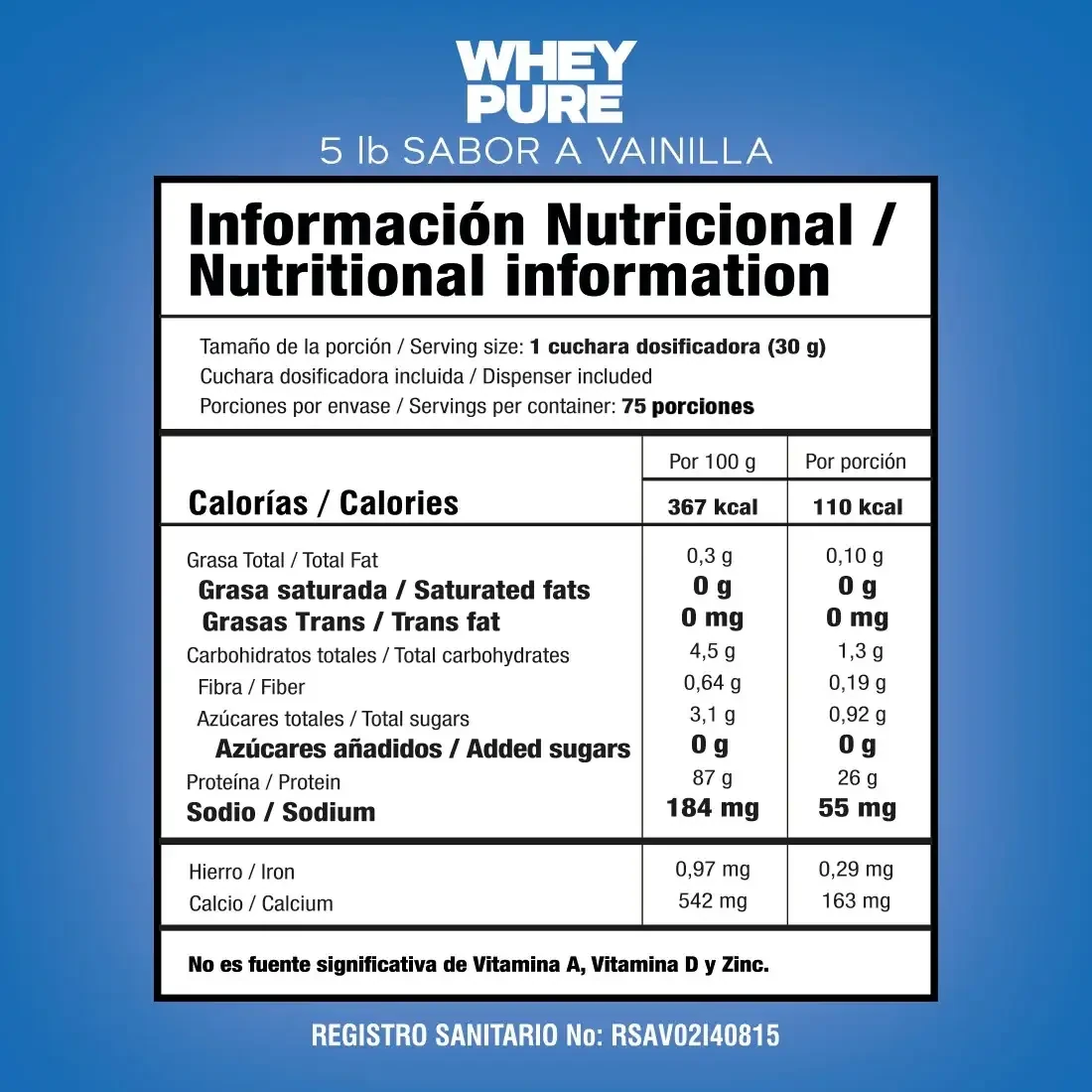 WHEY PURE 5 LIBRA 2