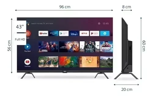 Smart Tv BGH 43" C/Android 3