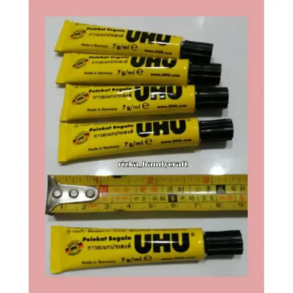 Pegamento uhu tubo de 7 ml 4