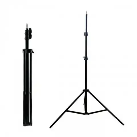 💥TRIPODE DE 2.10 METROS, PARA ARO DE LUZ A TAN SOLO 65BS💥 PRDIDOS: 69442828 PRECIO: 69442828  ESPECIFICACIONES TRÍPODE • Modelo: rk40sj • Material: Aluminio • Altura Máxima: 2 metros y 10 centimetros • Altura Mínima: 67cm • Carga Máxima: 2,5 kg • Secciones / pata: 3 • Color: negro. 2