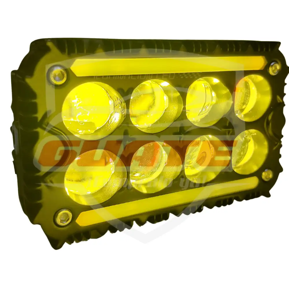 NEBLINERAS 8 LUPAS BICOLOR DRL RGB  3