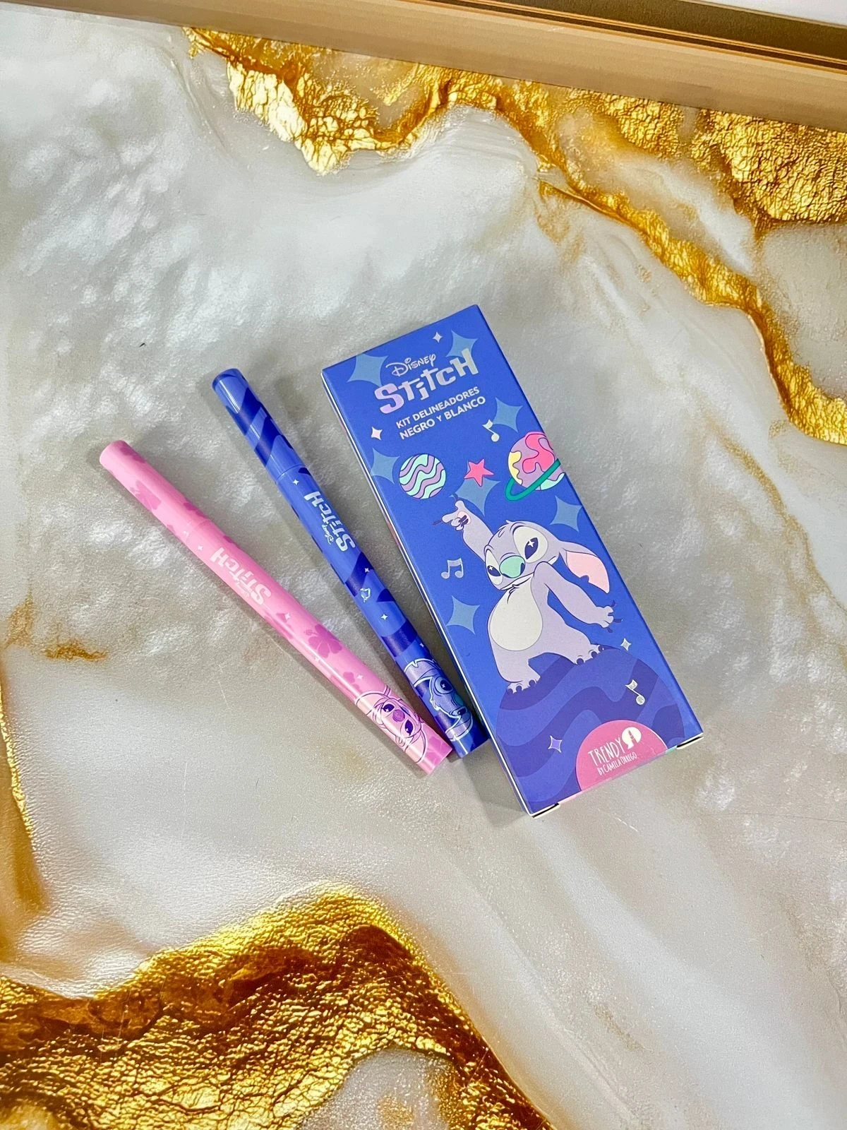 KIT X 2 DELINEADORES STITCH TRENDY