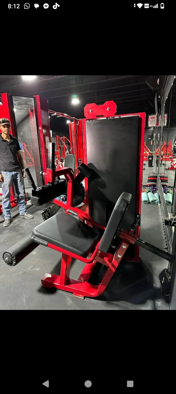 Máquina para esxremciones sentado  2