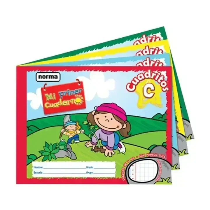 Cuaderno,mi primer cuaderno ,cuadrito c 72 h