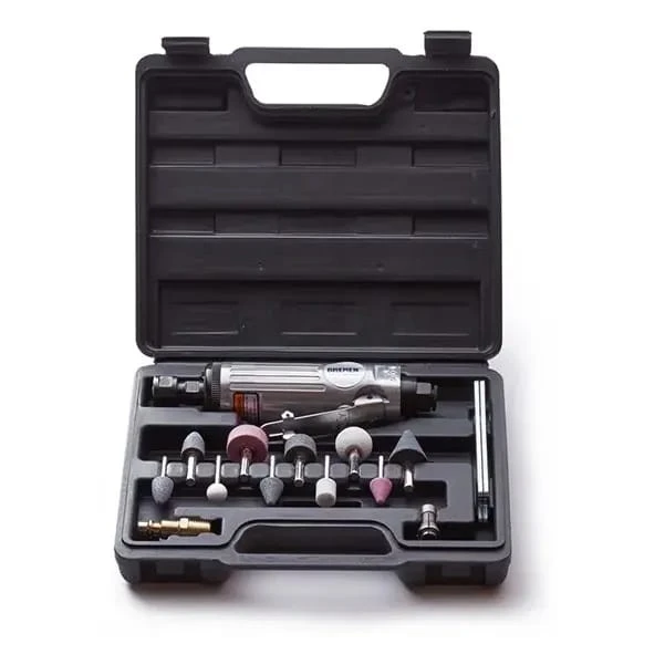 Amoladora Recta Neumática Matricería Kit 16pzs Bremen® 3030