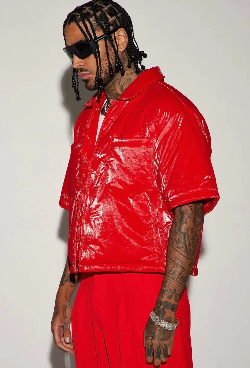 Camisa Puffer Fashion Nova 