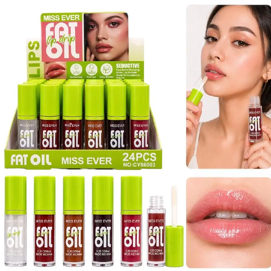 Lip gloss fat oil grande tonos surtidos miss ever