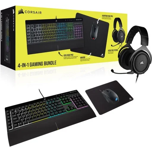 CORSAIR Gaming K55 RGB 4 en 1