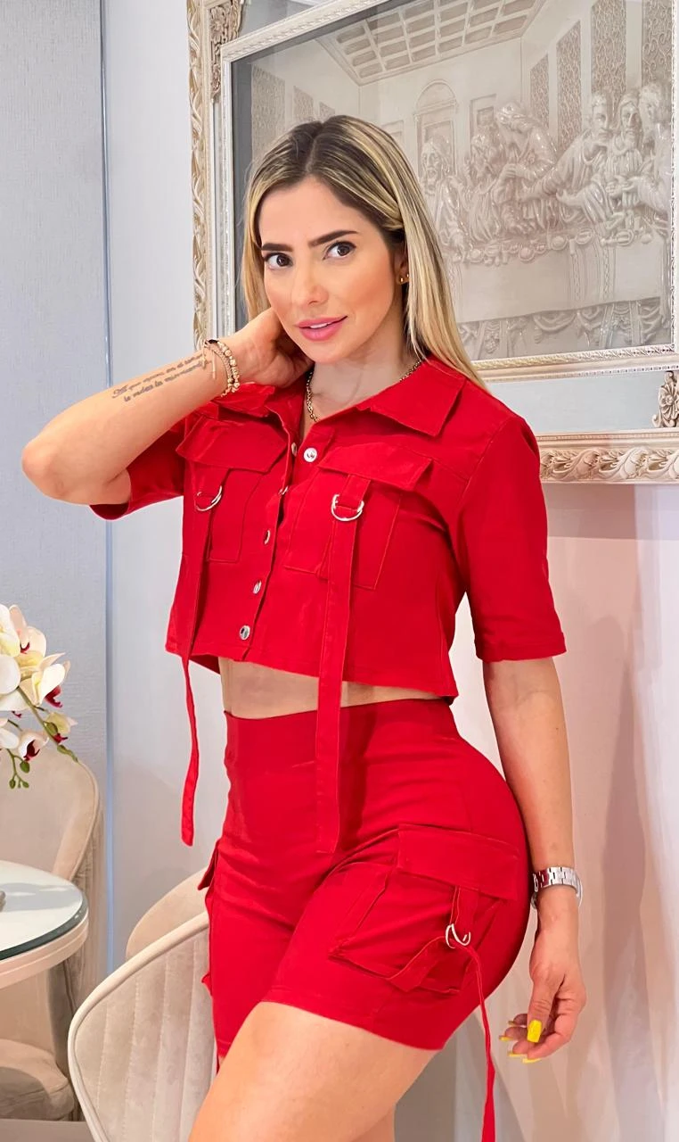 Conjunto 2 piezas chaleco y short  6